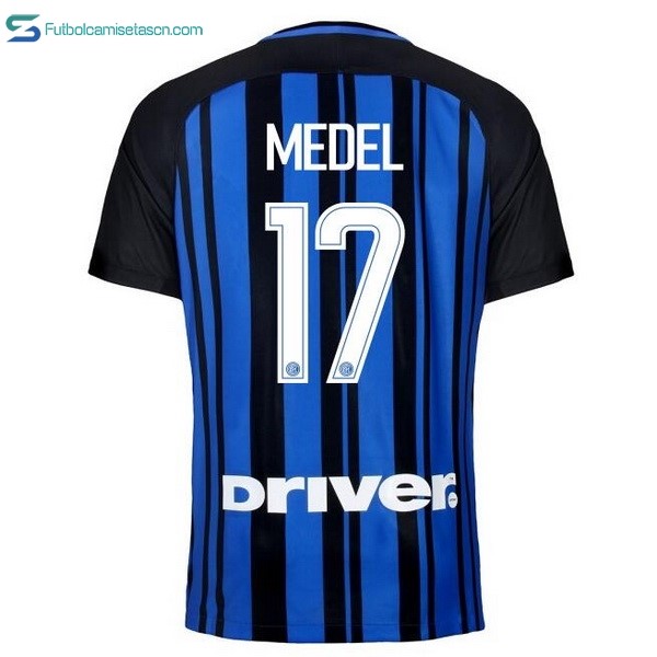 Camiseta Inter 1ª Medel 2017/18